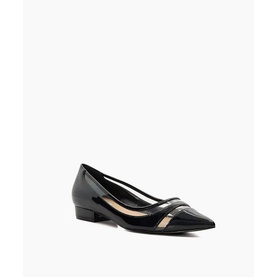 Hepburn Cut-Out Pointed-Toe Flats