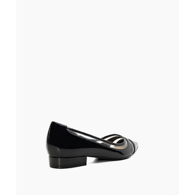 Hepburn Cut-Out Pointed-Toe Flats