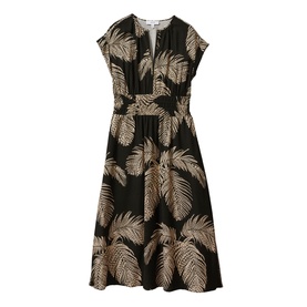 Colby Tropical Print Dress