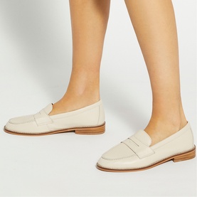 Ginelli Leather Penny Loafers