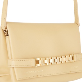 Chain-Detail Mini Strapped Pouch