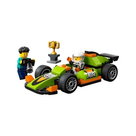 Green Race Car
