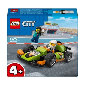 Green Race Car