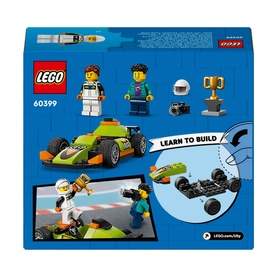 Green Race Car