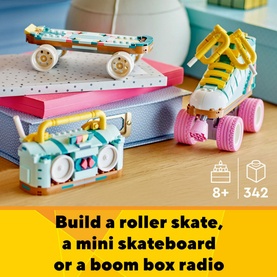 Creator 3in1 Retro Roller Skate Building Set
