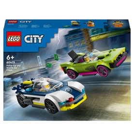 Police Car and Muscle Car Chase