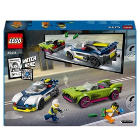 Police Car and Muscle Car Chase