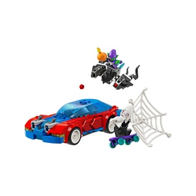 Spider-Man Race Car & Venom Green Goblin