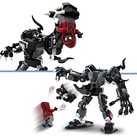 Venom Mech Armour vs. Miles Morales