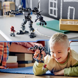 Venom Mech Armour vs. Miles Morales