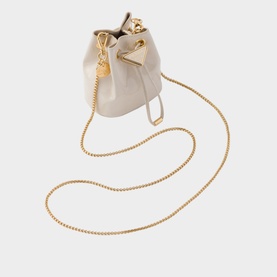 Patent Leather Mini-Pouch Bag