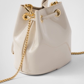 Patent Leather Mini-Pouch Bag