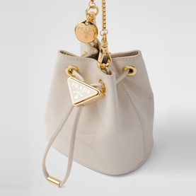 Patent Leather Mini-Pouch Bag
