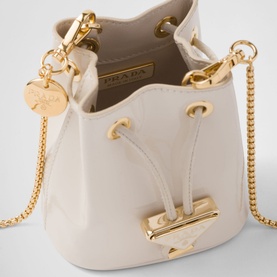 Patent Leather Mini-Pouch Bag