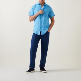 Palm Beach Sports Fit Linen Shirt