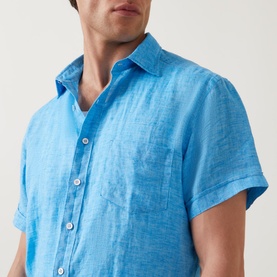 Palm Beach Sports Fit Linen Shirt