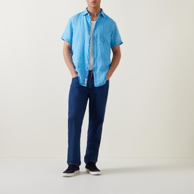 Palm Beach Sports Fit Linen Shirt