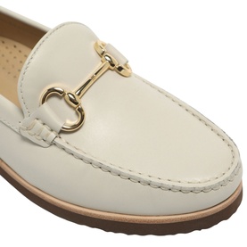 Aubrigo Snaffle Trim Leather Loafers