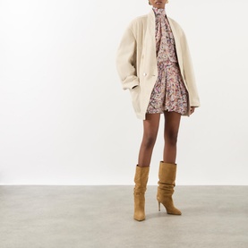 Lauriane Printed Halterneck Top