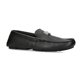 Logo Leather Driver Shoes