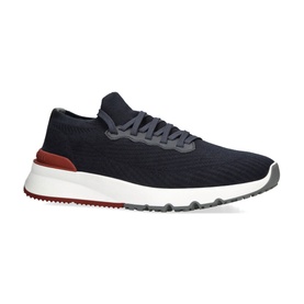 Knit Lace-Up Trainers