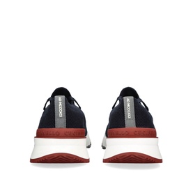 Knit Lace-Up Trainers