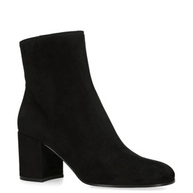 Camoscio Stivale Heeled Ankle Boots
