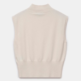 Turtleneck Knitted Vest