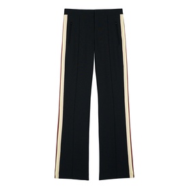 Soda Side-Striped Straight-Leg Trousers