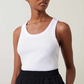 Ribbed Slim Fit Tank Top