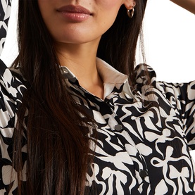 Bonnie Bow Shirt Dress