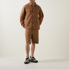 Single Knee Logo Shorts