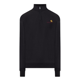 American Script Half-Zip Logo Sweatshirt