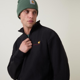 American Script Half-Zip Logo Sweatshirt