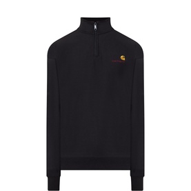American Script Half-Zip Logo Sweatshirt