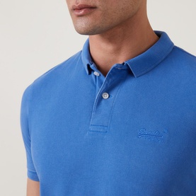 Vintage Destroy Logo Polo Shirt