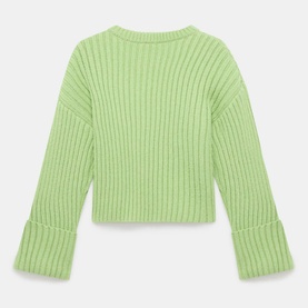 Chunky Knit Ribbed Sweater