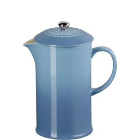 Stoneware Cafetiere With Metal Press 1L