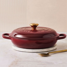 Signature Cast Iron Shallow Casserole 30cm