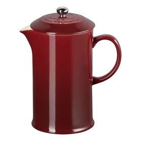 Stoneware Cafetiere With Metal Press 1L