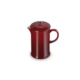 Stoneware Cafetiere With Metal Press 1L