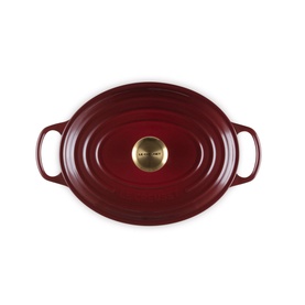 Signature Cast Iron Oval Casserole 29cm