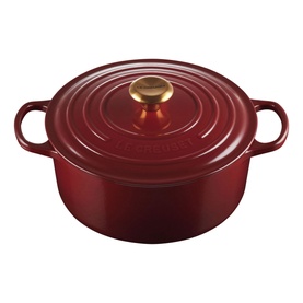 Signature Cast Iron Round Casserole 26cm