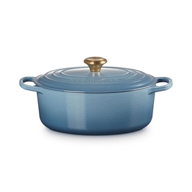Signature Cast Iron Oval Casserole 29cm