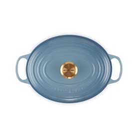 Signature Cast Iron Oval Casserole 29cm