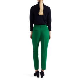 Suki Mid-Rise Slim-Leg Trousers