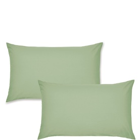 Easy Iron Standard Pillowcase Sage