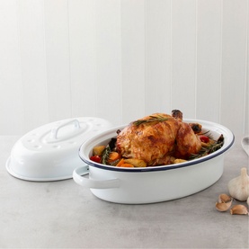 Enamelled Casserole 4L