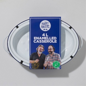 Enamelled Casserole 4L