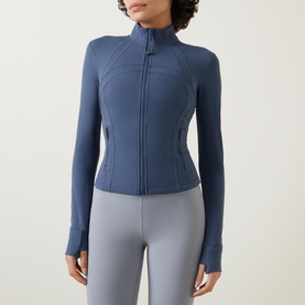 Define Cropped Zip-Up Jacket